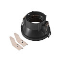 recessed ceiling ring NEW TRIA� 75 round, low, black
