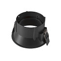 recessed ceiling ring NEW TRIA� 95 round, low, black