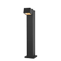 SLV Udend�rs stativlampe S-CUBE 75 firkantet, CCT Switch, vipbar IP65, antracit d�mpbar