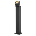SLV Udend�rs stativlampe S-CUBE 75 firkantet, CCT Switch, vipbar IP65, antracit d�mpbar