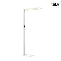 SLV floor lamp WORKLIGHT PRO IP20, white dimmable