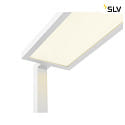 SLV floor lamp WORKLIGHT PRO IP20, white dimmable