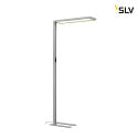 SLV floor lamp WORKLIGHT PRO IP20, grey dimmable
