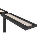 Standerlampe WORKLIGHT PRO IP20, sort d�mpbar