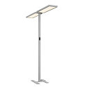 SLV floor lamp WORKLIGHT PRO IP20, grey dimmable