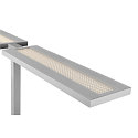 SLV floor lamp WORKLIGHT PRO IP20, grey dimmable