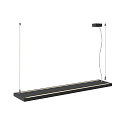 SLV pendant luminaire WORKLIGHT PRO up / down, DALI controllable, UGR < 19 IP20, black dimmable