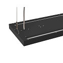 SLV pendant luminaire WORKLIGHT PRO up / down, DALI controllable, UGR < 19 IP20, black dimmable