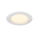cover DOWNLIGHT V 100 flat, with wire springs, white