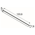 SLV Fugtt�t armatur WATERPROOF V 1500 ON-OFF slagfast, omskiftelig IP66, gr� 