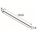 SLV Fugtt�t armatur WATERPROOF V 1500 DALI DALI styrbar, slagfast IP66, gr� d�mpbar