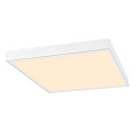 SLV Loftlampe PANEL V 625 ON-OFF CCT Switch, omskiftelig IP54 / IP40, hvid, lakeret 
