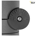 SLV Standerlampe R-CUBE 75 IP65, antracit dmpbar
