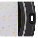 V�g- og Loftlampe OUTDOOR BULKHEAD V 360 CCT Switch, slagfast, omskiftelig IP65, sort, lakeret 