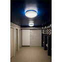 SLV V�g- og Loftlampe SURFACE V 390 CCT Switch, omskiftelig, multipower, buet, kablet gennem IP44, hvid 