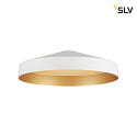 SLV lamp shade LALU TETRA 24 MIX&MATCH, gold, white