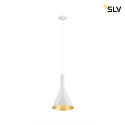 SLV lamp shade LALU CONE 15 MIX&MATCH, gold, white
