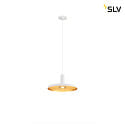 SLV lamp shade LALU PLATE 22 MIX&MATCH, gold, white