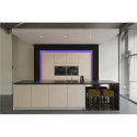 SLV Indbygnings loftlampe KADUX DOUBLE firkantet IP20, sort, hvid d�mpbar