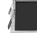SLV Indbygnings loftlampe KADUX TRIPLE firkantet IP20, sort, hvid d�mpbar