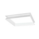 Monteringsramme PANEL 595 P / 600 V fors�nket, hvid, lakeret