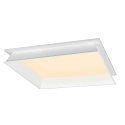 SLV mounting frame PANEL 595 P / 600 V recessed, white, lacquered