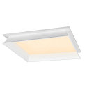 SLV mounting frame PANEL 595 P / 600 V recessed, white, lacquered