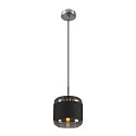 pendant luminaire PANTILO ROPE 20 E27 IP20, silver dimmable