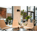 SLV pendant luminaire PANTILO ROPE 20 E27 IP20, silver dimmable