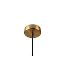 SLV pendant luminaire PANTILO ROPE 20 E27 IP20, gold dimmable