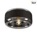 SLV Vg- og Loftlampe PANTILO ROPE 27 cylindrisk E27 IP20, slv dmpbar