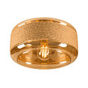 SLV wall and ceiling luminaire PANTILO ROPE 27 cylindrical E27 IP20, gold dimmable