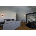 SLV wall luminaire PANTILO ROPE G9 IP20, silver dimmable