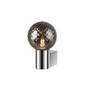 SLV V�glampe VARYT rund E14 IP44, chrom