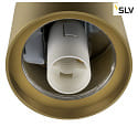 SLV Loftlampe VARYT rund E14 IP44, kobber