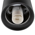 SLV Loftlampe VARYT rund E14 IP44, sort