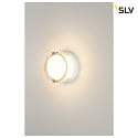 SLV wall and ceiling luminaire CYFT IP44, black dimmable