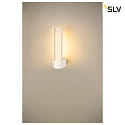 SLV wall luminaire LYGANT SINGLE IP44, white