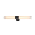 SLV wall luminaire LYGANT DOUBLE IP44, black