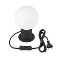 SLV Bordlampe VARYT E14 IP20, sort
