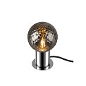 SLV Bordlampe VARYT E14 IP20, chrom