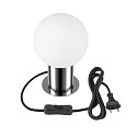 SLV Bordlampe VARYT E14 IP20, chrom