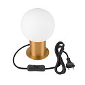 SLV Bordlampe VARYT E14 IP20, messing
