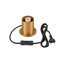SLV Bordlampe VARYT E14 IP20, messing