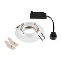 ceiling recessed luminaire NEW TRIA� 75 XL round GU10 IP20, white
