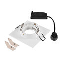 ceiling recessed luminaire NEW TRIA� 75 XL square GU10 IP20, white