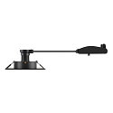 SLV ceiling recessed luminaire NEW TRIA� 75 XL square GU10 IP20, black