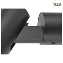 SLV wall luminaire S-TUBE GU10 IP65, black