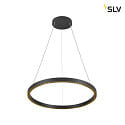 SLV pendant luminaire ONE CUBE UP/DOWN IP20, black dimmable
