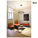 SLV pendant luminaire ONE CUBE UP/DOWN IP20, black dimmable